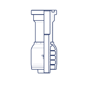 Фланец SAE код 61 (серия H) Фланец SAE код 61 (серия H)