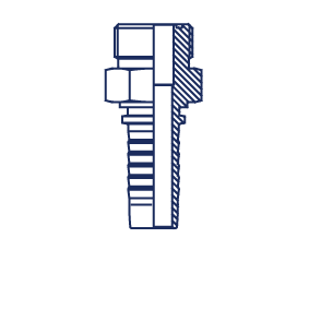ORFS наружная резьба O-ring ORFS наружная резьба O-ring