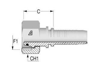 DKO-L конус 24° внутренняя резьба
