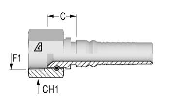 JIC Interlock внутренняя резьба JIC Interlock внутренняя резьба
