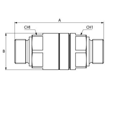 BSPP, штуцер - штуцер Поворотные соединения для РВД BSPP, штуцер - штуцер фото