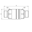 BSPP, штуцер - штуцер Поворотные соединения для РВД BSPP, штуцер - штуцер фото