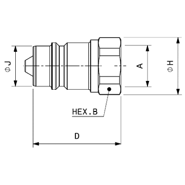 БРС ISO A BIR NPT Ниппель\розетка Серия BIR БРС ISO A BIR NPT Ниппель\розетка фото