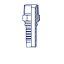 Фитинги NPTF NPTF наружная резьба фото