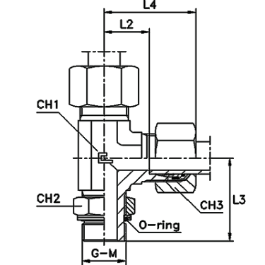 Штуцера ввертные регулируемые FR 24 L-образные UNF уплотнение тип А в сборе с В4 фото