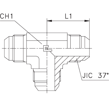 Соединения проходные тип P T-образные фото