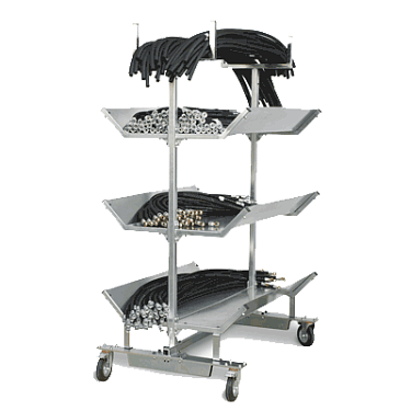 Оборудование для размотки РВД Стеллаж для хранения РВД фото