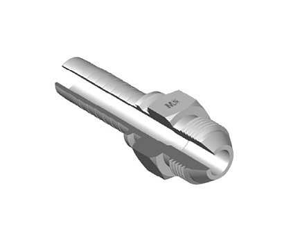 JIC наружная резьба конус 74° предварительно обжатая гайка JIC наружная резьба конус 74° предварительно обжатая гайка