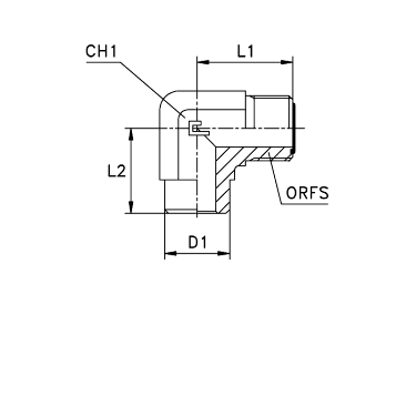 Угловой адаптер 90° наружняя резьба Соединения приварные W Угловой адаптер 90° наружняя резьба фото